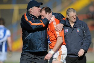 Paul Grimley with Ciaran McKeever