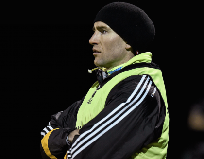 LEADING THE LINE...Eddie Brennan, rather than Brian Cody, has been managing Kilkenny in January