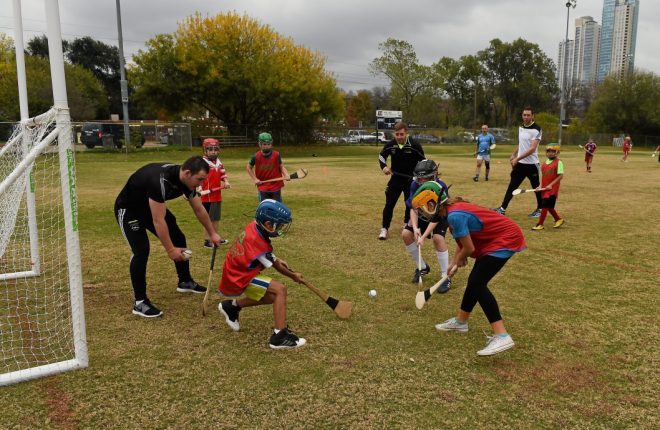 A coaching session during the All-Star tour of 2015, in Austin Texas