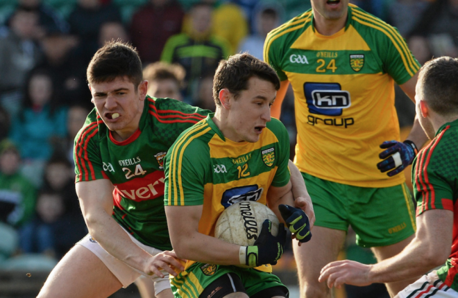 START TURN...Eoin McHugh has been superb for Donegal