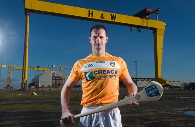 Antrim's Liam Watson had a frustrating time this year