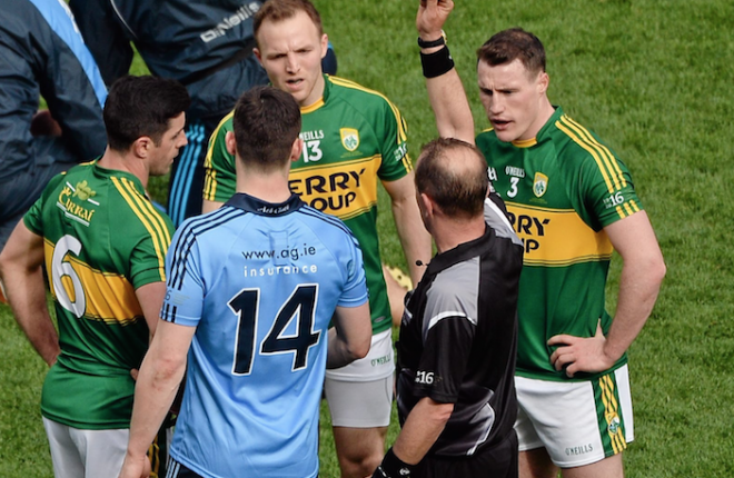 BAD BEHAVIOUR…Joe Brolly was not impressed with Kerry’s antics in the League final