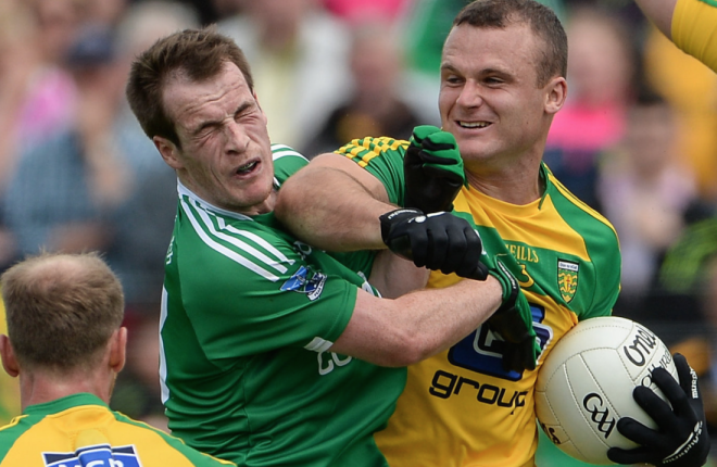 OUT...Neil McGee will miss Donegal's next two games