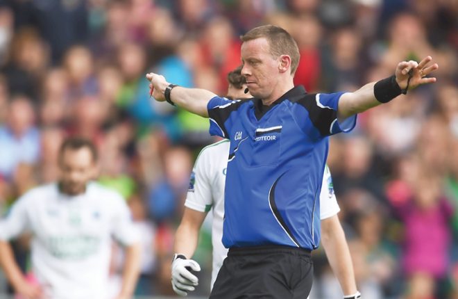 Aidan O'Shea's dive against Fermanagh earned Mayo an important penalty
