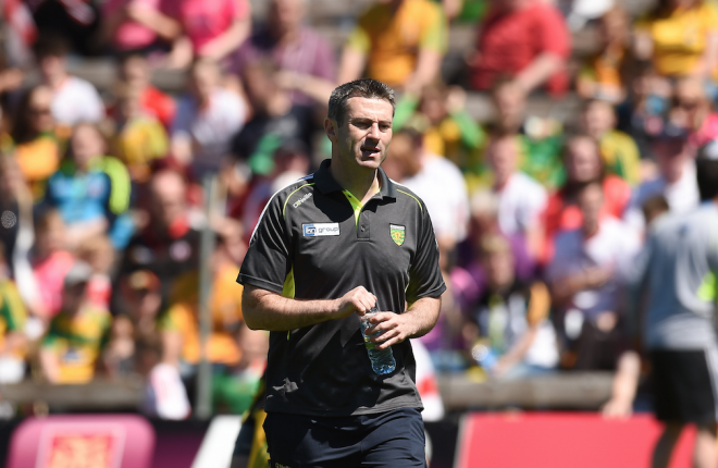 DEJECTED...It looks like a long road back for Donegal, even if they beat Cork, according to Kevin Cassidy