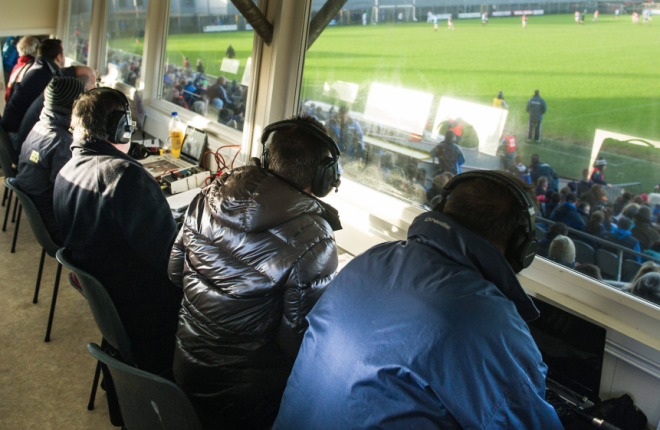 GOOD AIRWAVES…Joe Brolly believes that the coverage of Donegal and Monaghan’s replay was a reminder of just how important local radio is