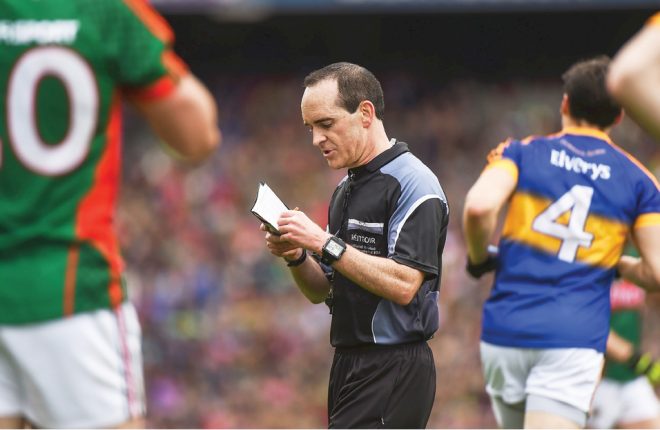 The issue of the black card was raised yet again following last weekend's All-Ireland semi-final between Tipperary and Mayo