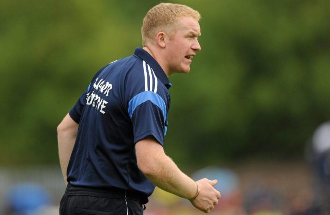 17 July 2011; Cavan assistant manager Dermot McCabe. Ulster GAA Football Minor Championship Final, Armagh v Cavan, St Tiernach's Park, Clones, Co. Monaghan. Picture credit: Oliver McVeigh / SPORTSFILE