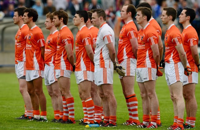 Singing the anthem is an important part of GAA culture in Ulster