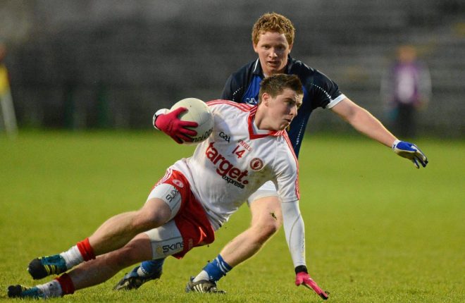 Tyrone's Connor McAlliskey is recovering from a Cruciate injury