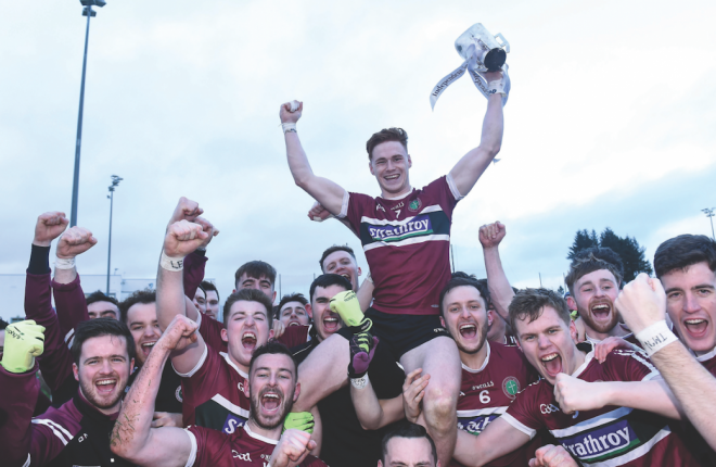 STRONGER TOGETHER...Kevin Cassidy has said that the St Mary's spirit was key to their success