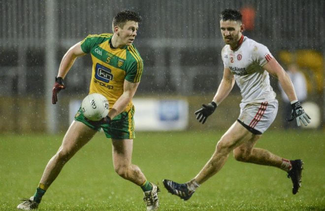 Tyrone were beaten 0-12 to 0-6 by Donegal last weekend