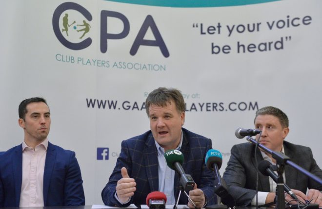 The CPA are working towards sorting the issue of fixtures within the GAA.